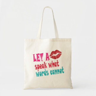 Bolsa Tote Let a kiss speak what words cannotT-Shirt