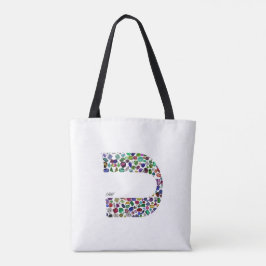 Bolsa Tote Letra 'CHAF'