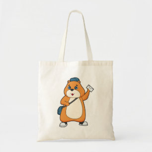 Bolsa Tote Letra Hamster Postman