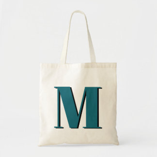 Bolsa Tote Letra inicial | Monograma Na moda moderno Legal