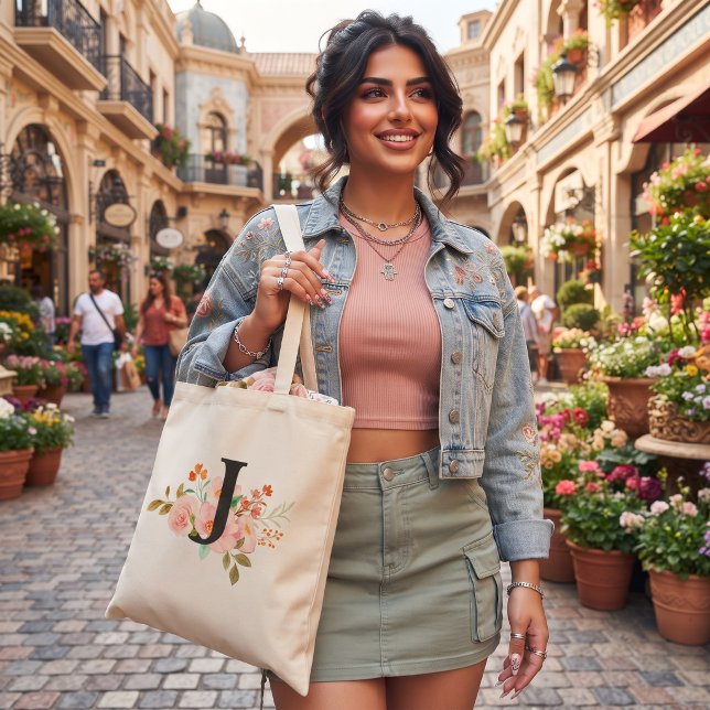 Bolsa Tote Letra J (Criador carregado)