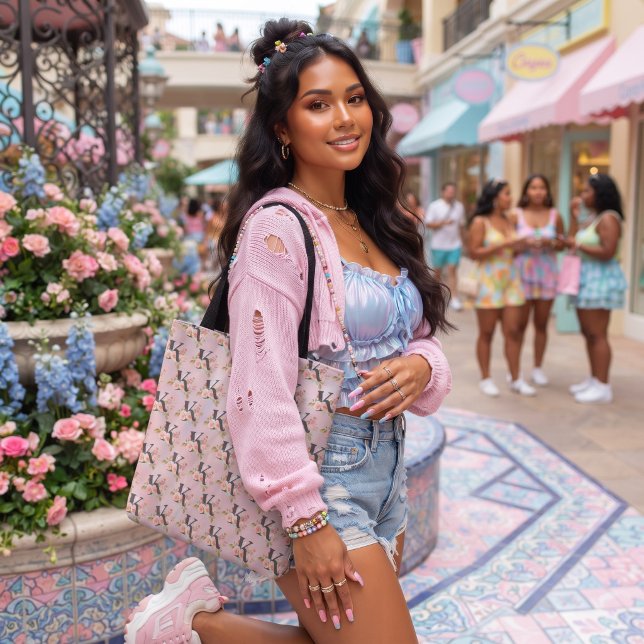 Bolsa Tote Letra K (Criador carregado)