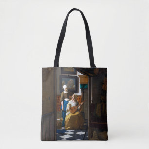 Bolsa Tote Letra Love, Johannes Vermeer