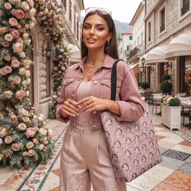 Bolsa Tote Letra O (Criador carregado)