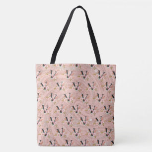 Bolsa Tote Letra V