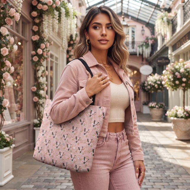 Bolsa Tote Letra V (Criador carregado)