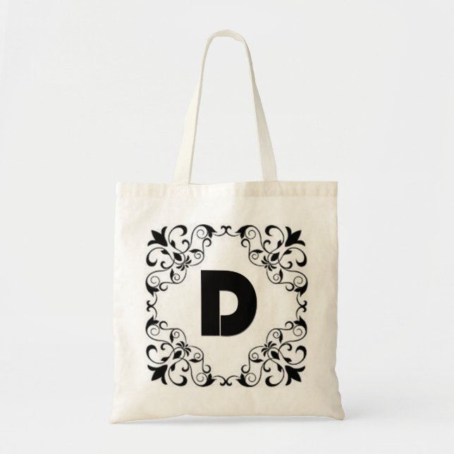 Bolsa Tote Letras de Amor "D" (Frente)