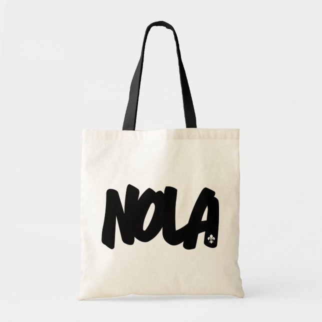 Bolsa Tote Letras de NOLA (Frente)