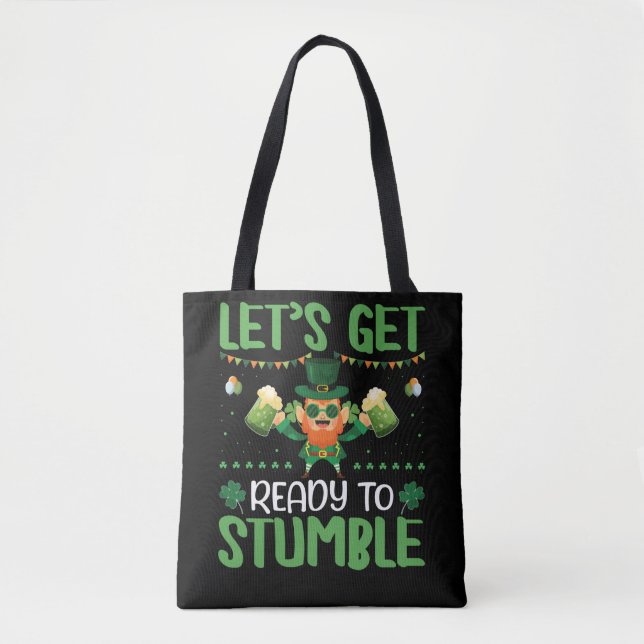 Bolsa Tote Let's Get Ready To Stumble (Frente)
