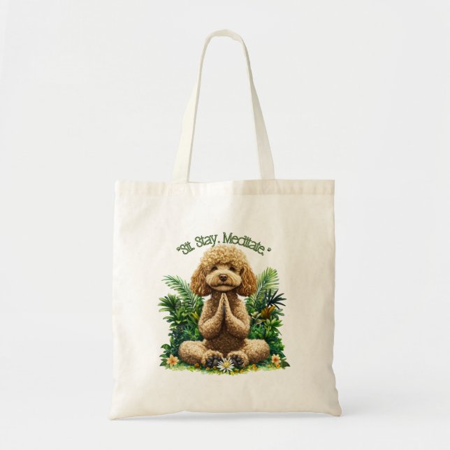 Bolsa Tote let's Meditate (Frente)
