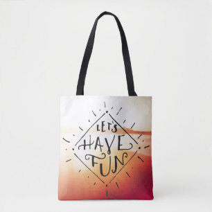 Bolsa Tote Lets tem o divertimento