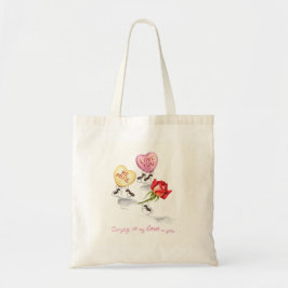Bolsa Tote Levando todo o meu Amor para você