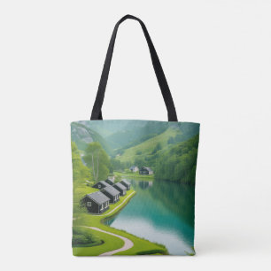 Bolsa Tote "Leve as montanhas para onde quer que você vá - Cê
