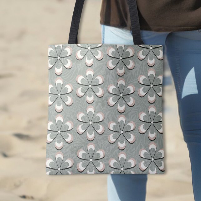 Bolsa Tote Leve retrógrado verde-branco-ventoso do slot de al (Criador carregado)