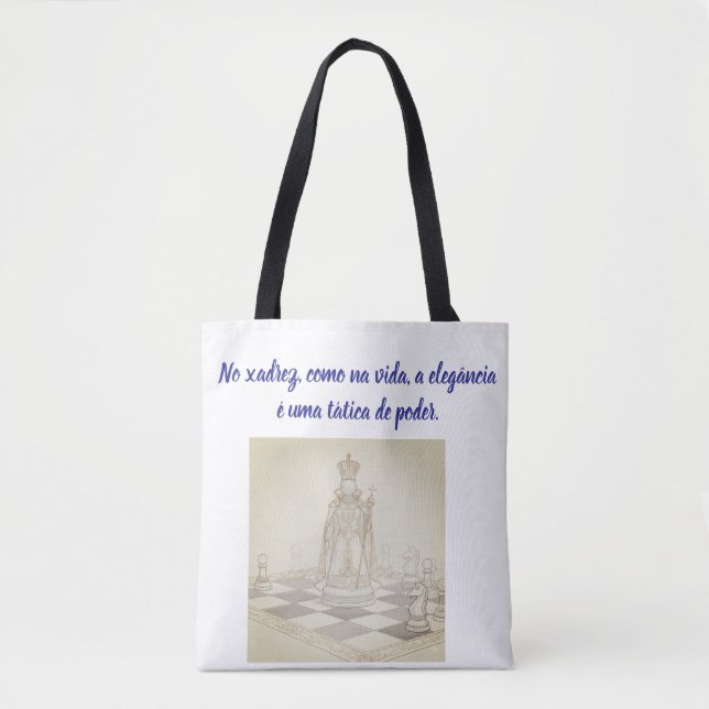 Bolsa Tote Leve sua estratégia para onde você for (Frente)