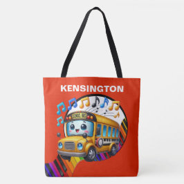 Bolsa Tote LG. BARULHO ESCOLAR TÃO BONITO - Veja o verso - Bo