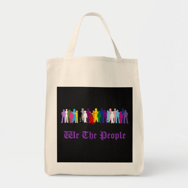 Bolsa Tote LGBT - A design de Pessoas (Frente)