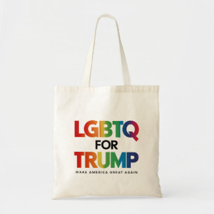BOLSA TOTE LGBTQ PARA TRUMP GAY LÉSBICA PARA TRUMP 2024
