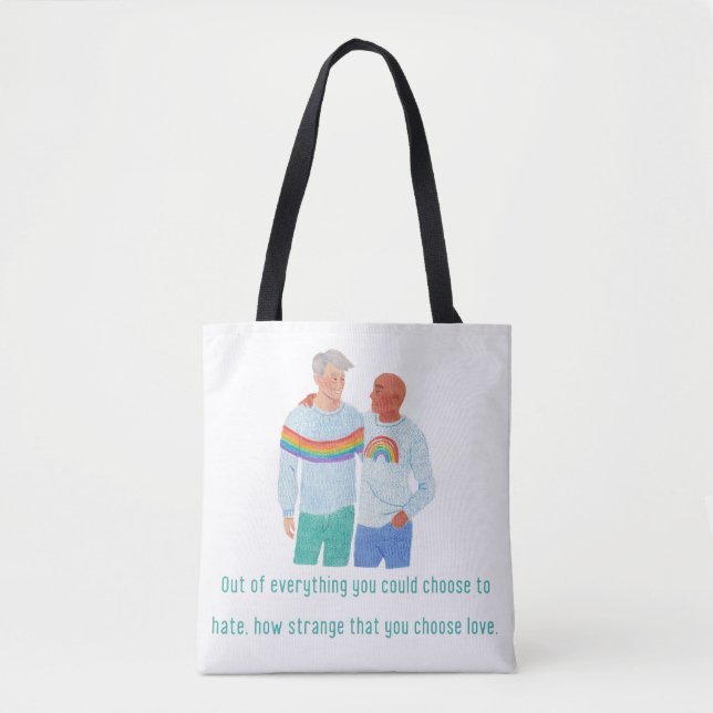 Bolsa Tote LGBTQ+ Pride Art (Frente)