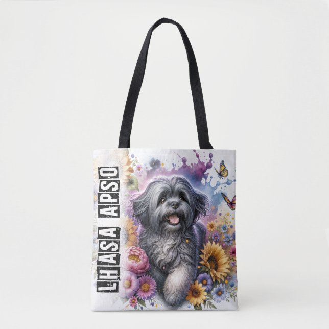 Bolsa Tote Lhasa Apso  (Frente)