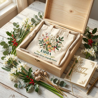 Bolsa Tote Libélula da Flor de Nascimento de Dezembro