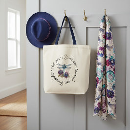 Bolsa Tote Libélula - espírito de novas possibilidades