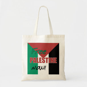 Bolsa Tote Liberdade da Palestina Agora Bandeira Palestina