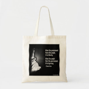 Bolsa Tote Liberdade e tirania