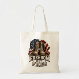 Bolsa Tote Liberdade Não É Grátis – Botas Militares Vintage