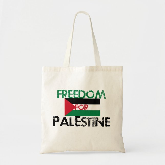 Bolsa Tote Liberdade para a Palestina (Frente)