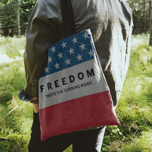 Bolsa Tote Liberdade Um Patriota Verdadeiro