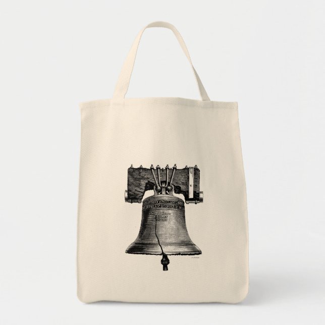 Bolsa Tote Liberty Bell, século XIX (Frente)