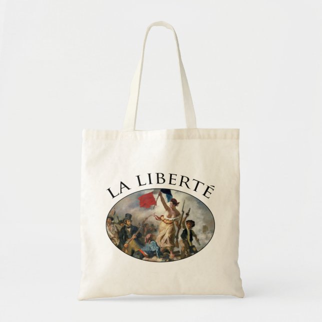 Bolsa Tote Liberty Guiando as Pessoas (Frente)