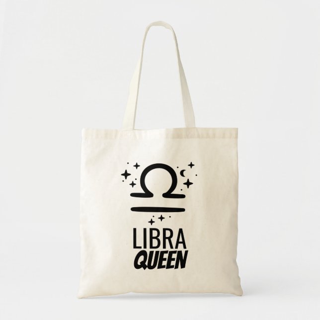 Bolsa Tote Libra Queen Budget Tote Bag (Frente)