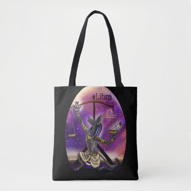 Bolsa Tote Libra Zodiac Art (Frente)
