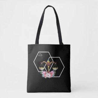 Bolsa Tote Libra Zodiac - Sinal de Outubro Aniversário