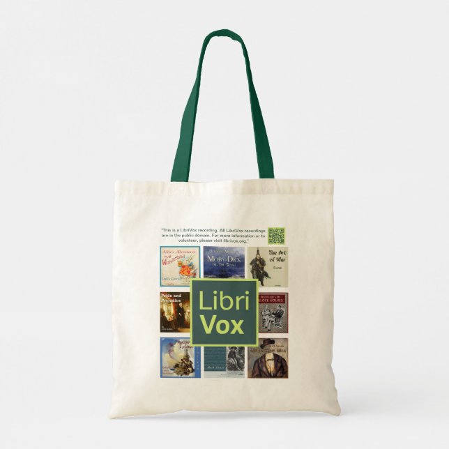 Bolsa Tote LibriVox Tote Bag (Verso)