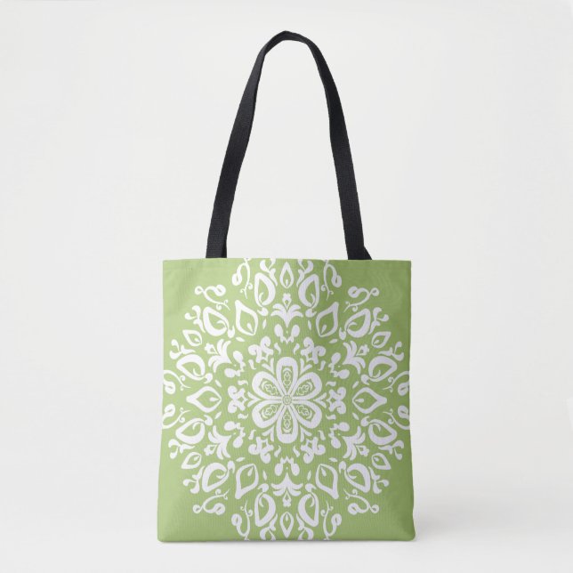 Bolsa Tote Lichen Mandala (Frente)
