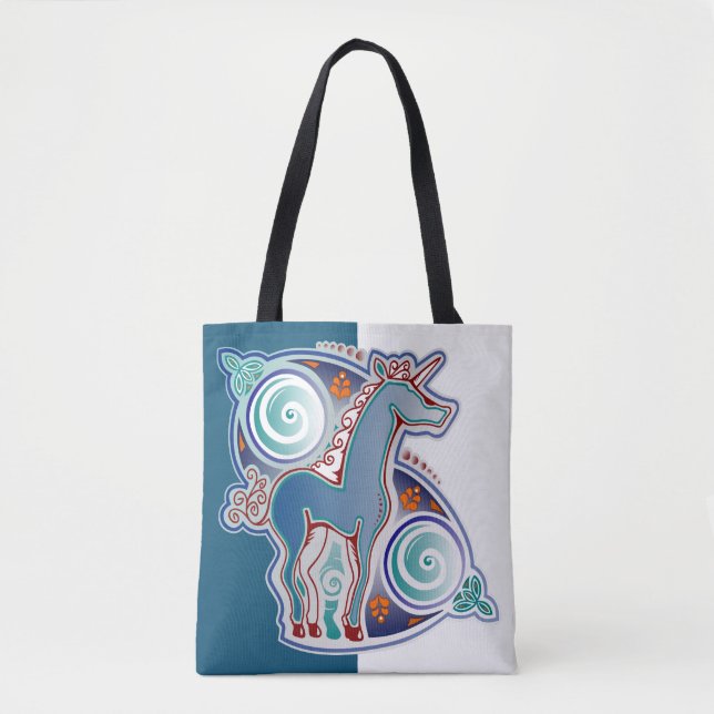 Bolsa Tote Licorne celtique (Frente)
