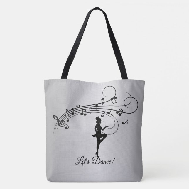 Bolsa Tote Líder de Dança Tap (Verso)