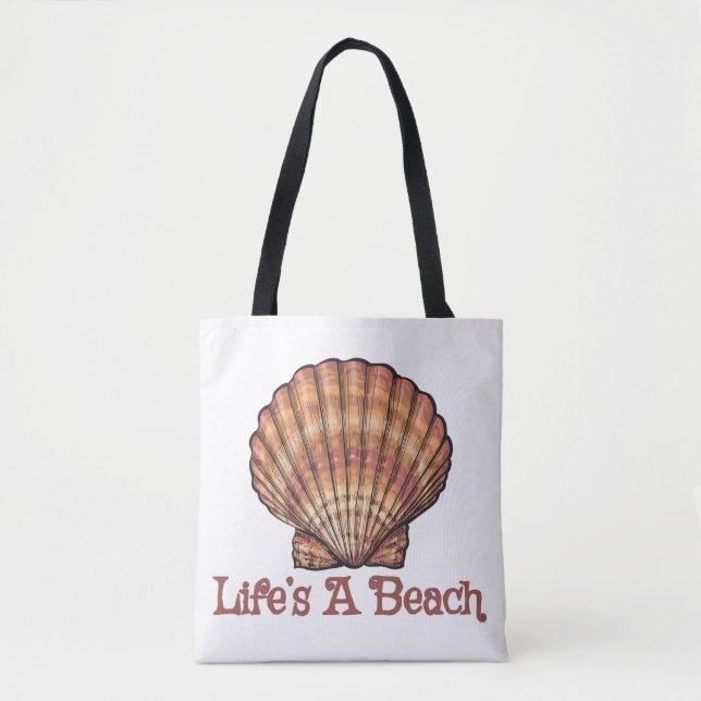 Bolsa Tote Life's A Beach (Frente)