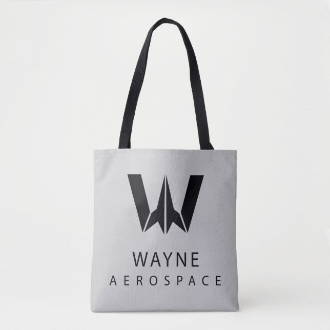 Bolsa Tote Liga da Justiça | Logotipo aeroespacial Wayne (Frente)