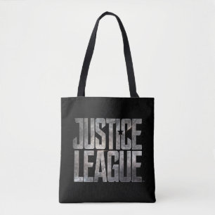 Bolsa Tote Liga da Justiça Logotipo Metálico da Liga da Ju