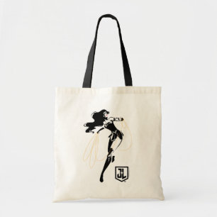 Bolsa Tote Liga da Justiça  Mulher Maravilha Com Pop De Laç