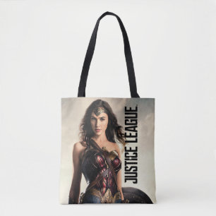 Bolsa Tote Liga da Justiça Mulher Maravilha Em Battlefield