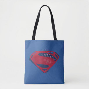 Bolsa Tote Liga da Justiça   Símbolo Superman Pincel e Meio-T