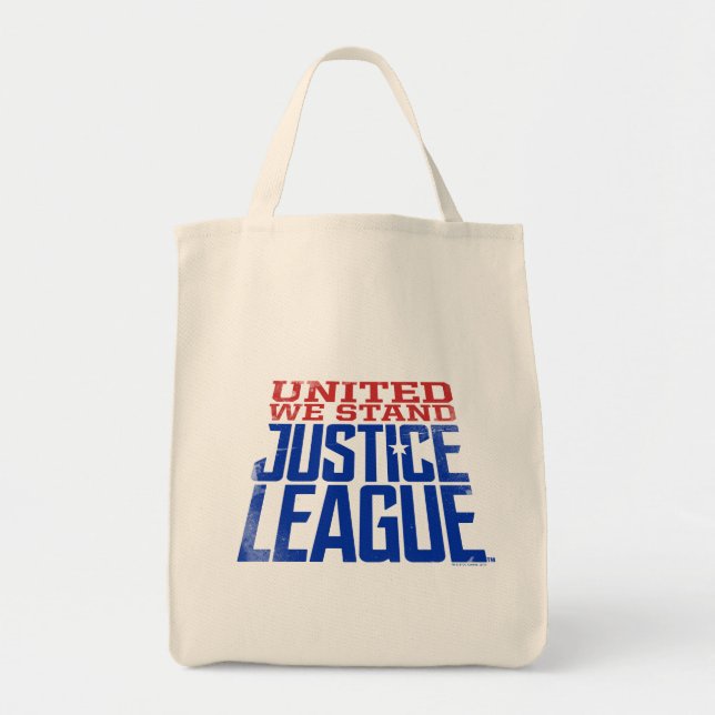 Bolsa Tote Liga da Justiça | United We Stand Graphic (Frente)