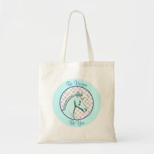 Bolsa Tote Lil Blue Palomino Unicorn (azul/roxo)