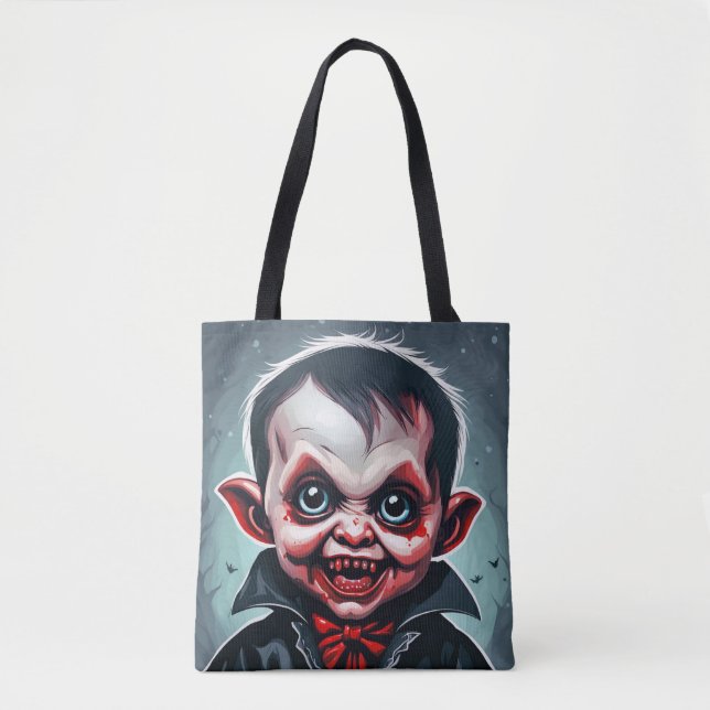 Bolsa Tote Lil' Carnivores Vampiro Baby (Frente)