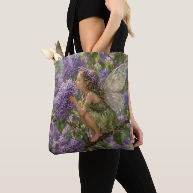 Bolsa Tote Lilac Fairy (Close Up)